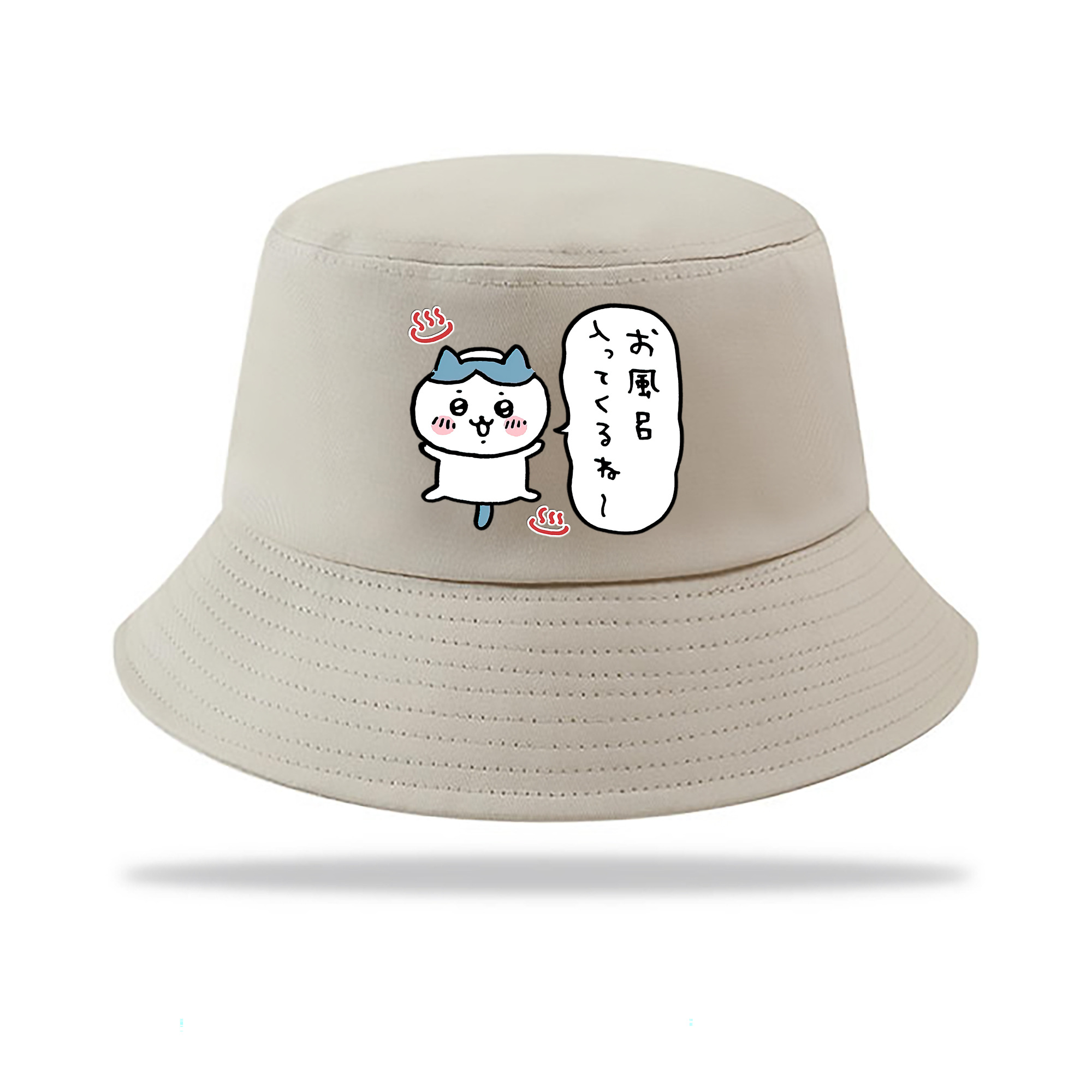 （画像用） ちいかわ ハチワレ Chii-kawa hachiware アウトドア日除けバケットハット
